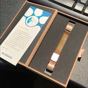 Swees Fitbit Alta watchband in rose gold brown